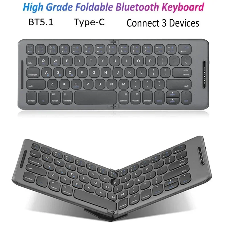 Desk Setup Ipad - Складная Bluetooth-клавиатура USB Type C для