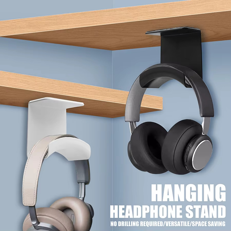 Desk Setup Gaming - Универсальная подставка для наушников, клейкая пластиковая