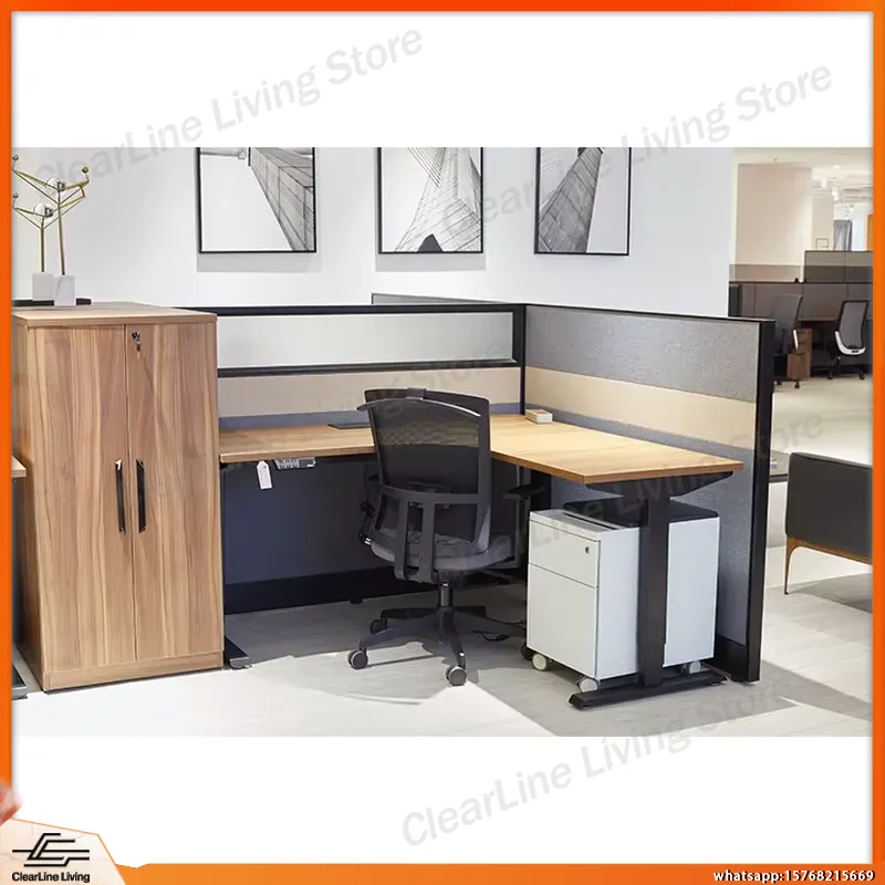 Desk Setup Height - Угловой электрический регулируемый по высоте игровой