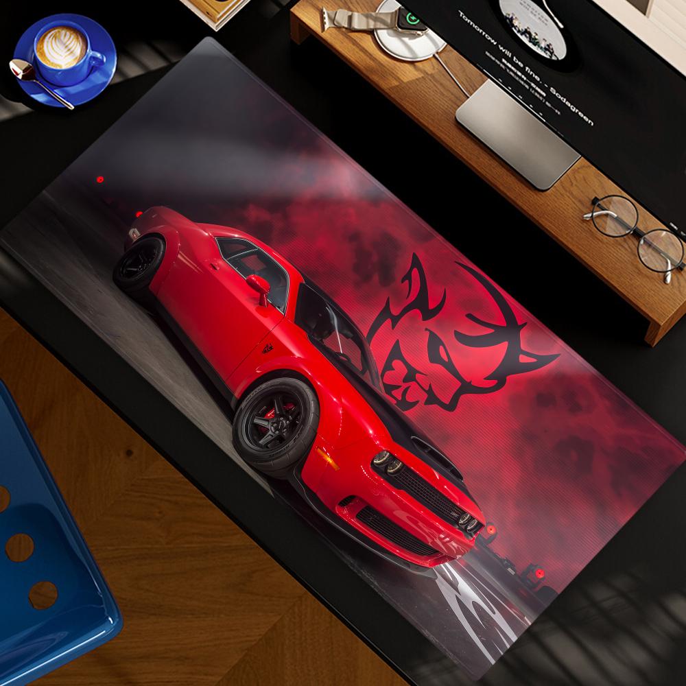 Desk Setup Ideas - D-DodgeS автомобильный крутой коврик для мыши