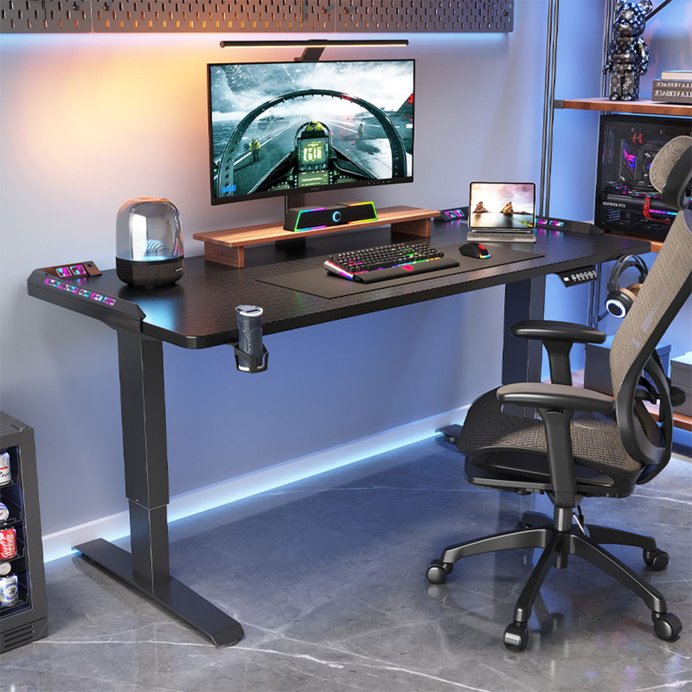 Desk Setup Gaming - Электрический регулируемый по высоте стол для