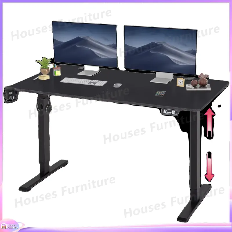 Desk Setup Height - Большой игровой компьютерный стол с RGB