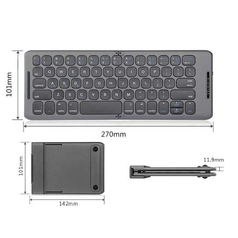 Складная Bluetooth-клавиатура  – обзор и цена Desk Setup Ipad