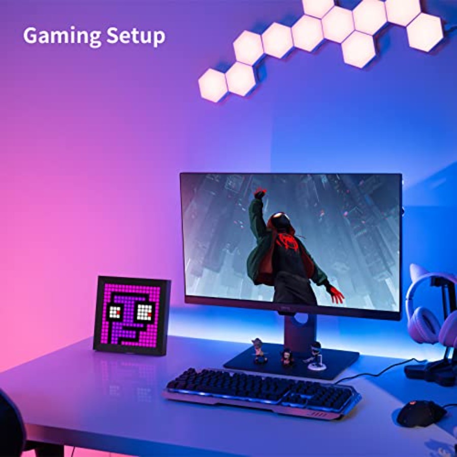 Светодиодная панель для пиксел – обзор и цена Desk Setup Gaming
