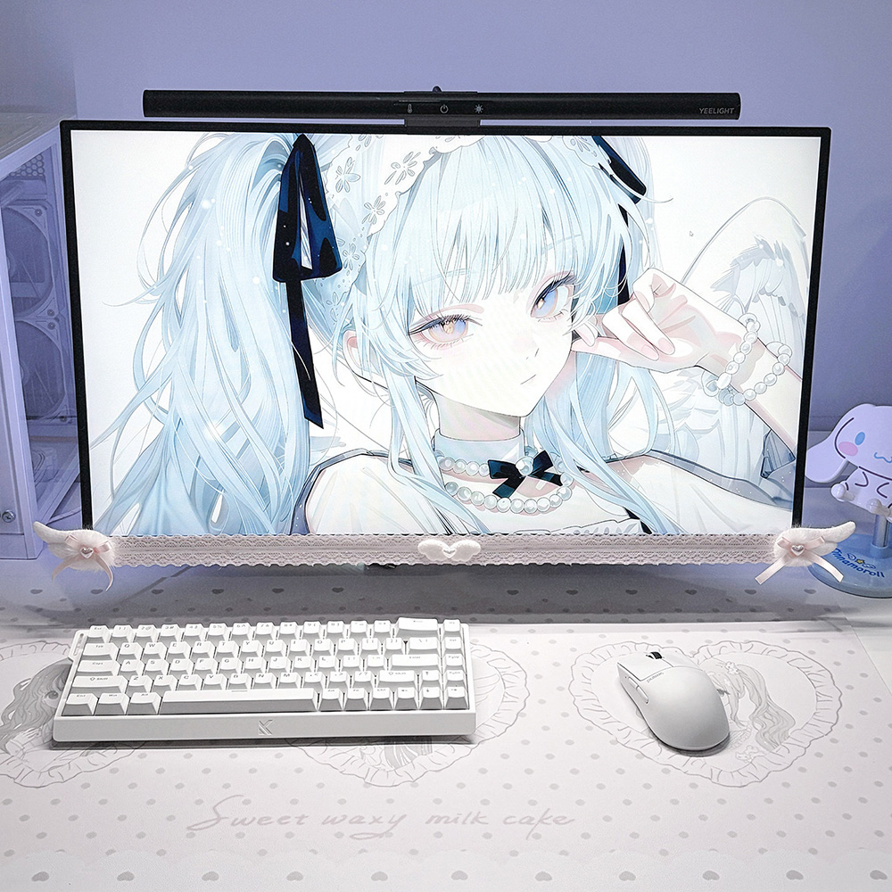 Новая декоративная белая круже – обзор и цена Desk Setup Gaming