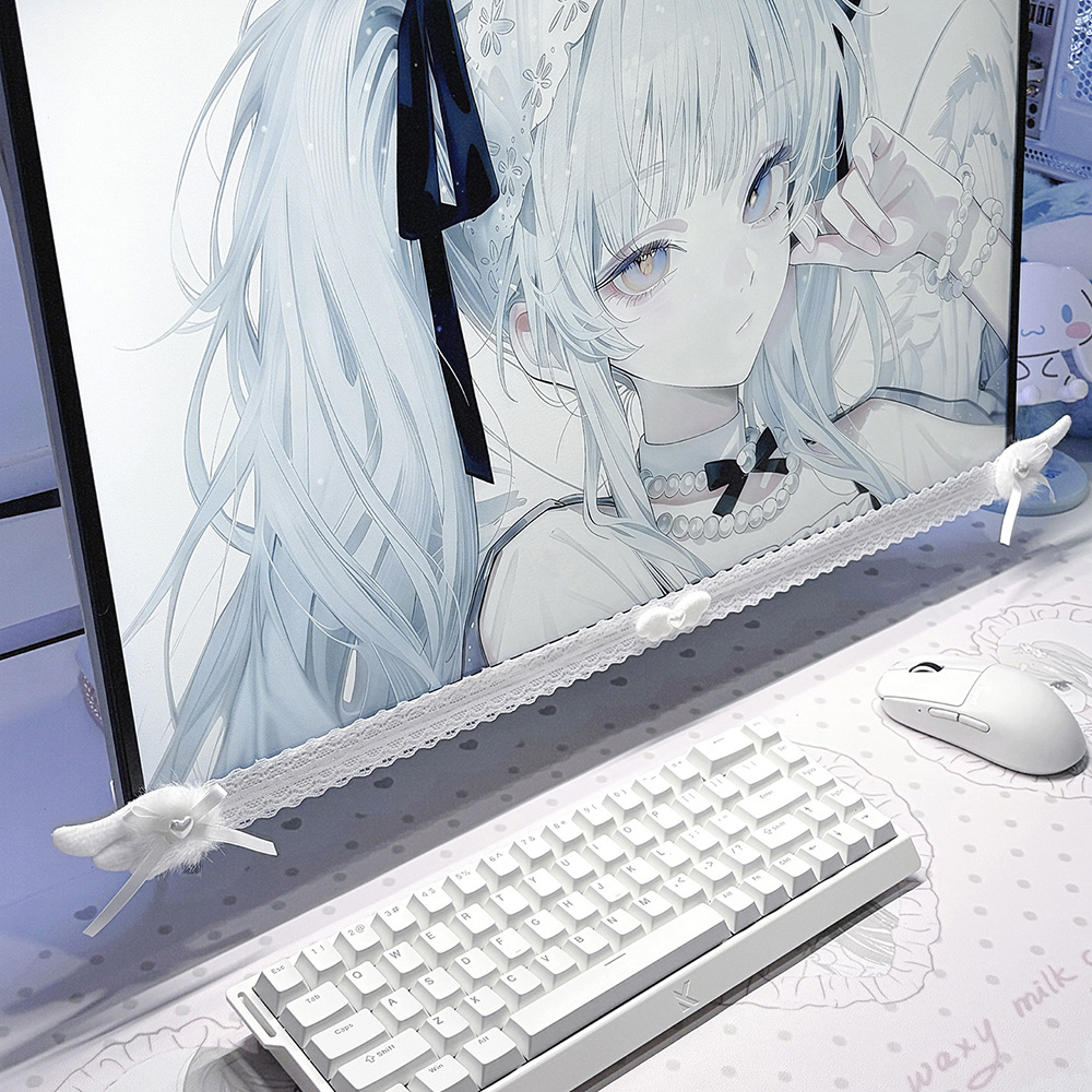 Новая декоративная белая круже – обзор и цена Desk Setup Gaming