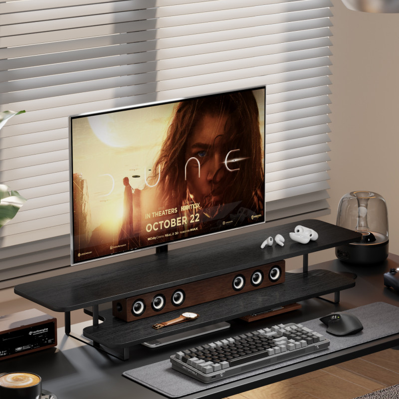 Подставка для монитора из масс – обзор и цена Desk Setup With Laptop And Monitor