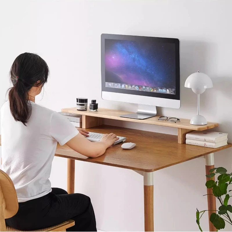 Деревянная подставка для монит – обзор и цена Desk Setup With Laptop And Monitor