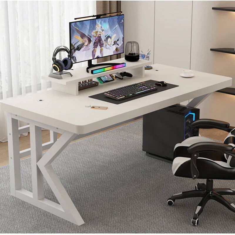 Игровой стол в форме L, гибкий – обзор и цена Desk Setup With Laptop And Monitor