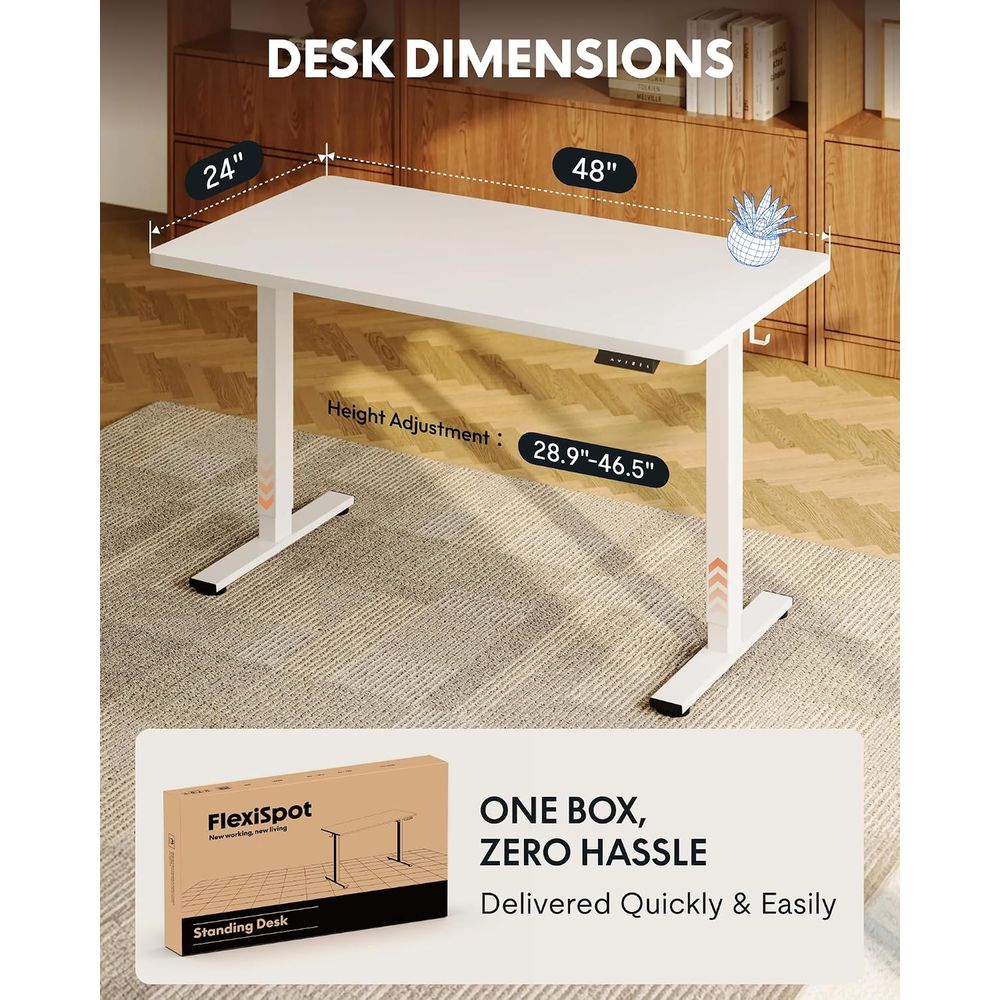EN1 Цельный стол-трансформер 4 – обзор и цена Desk Setup One Monitor