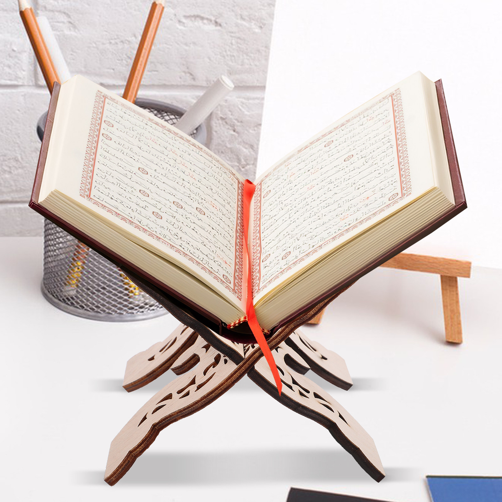 Деревянная настольная подставк – обзор и цена Desk Setup Wood