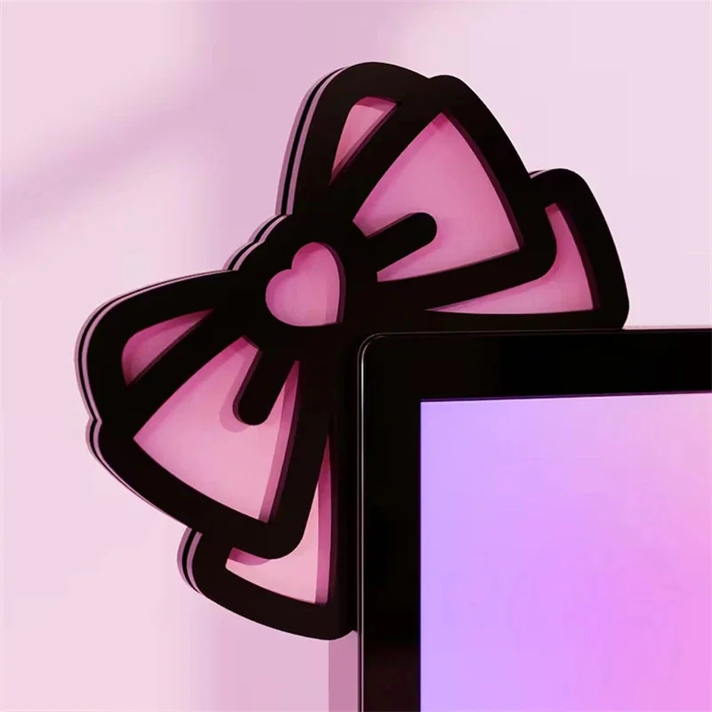 Kawaii розовый акриловый бант  – обзор и цена Desk Setup Gaming