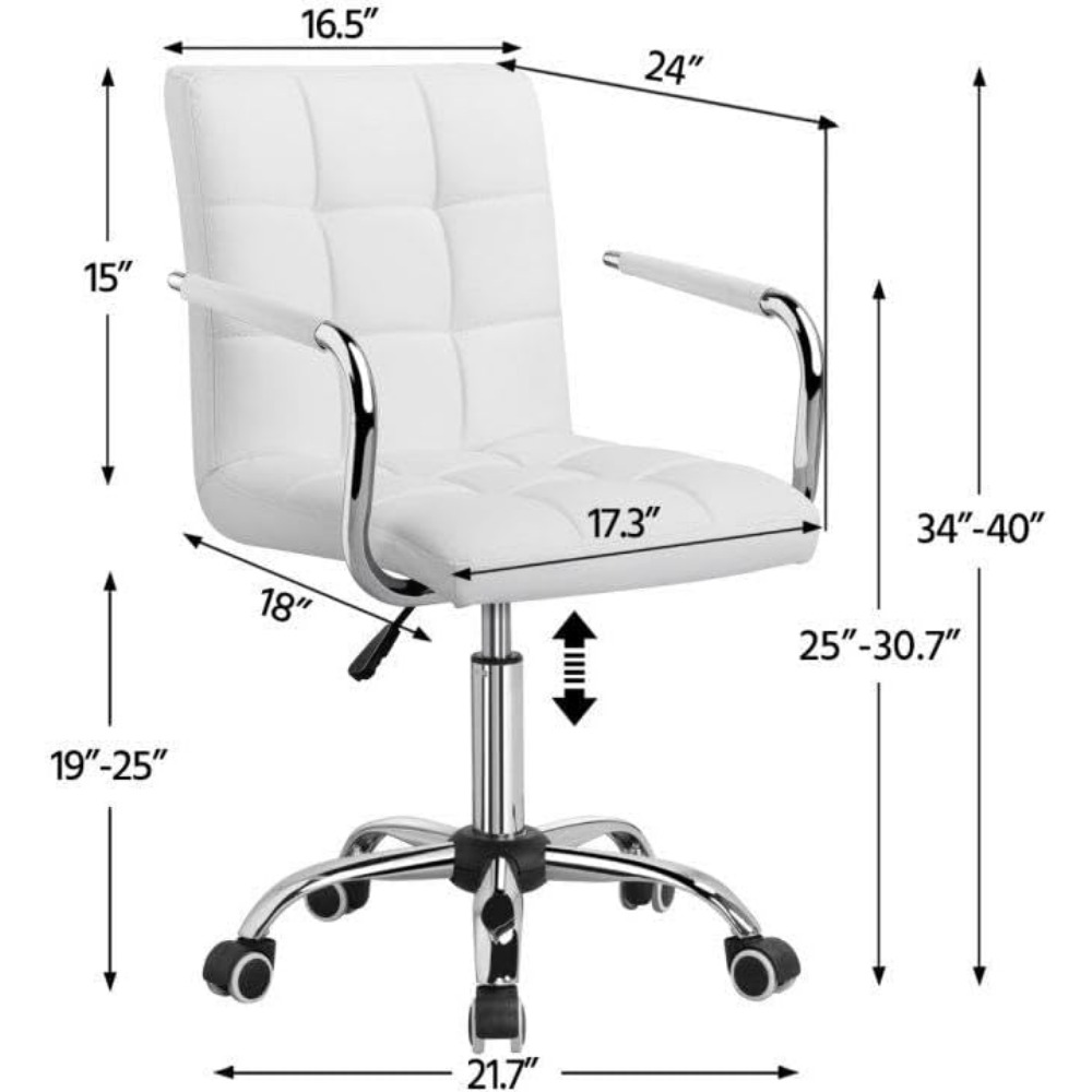 Стул для туалетного столика -  – обзор и цена Desk Setup Height