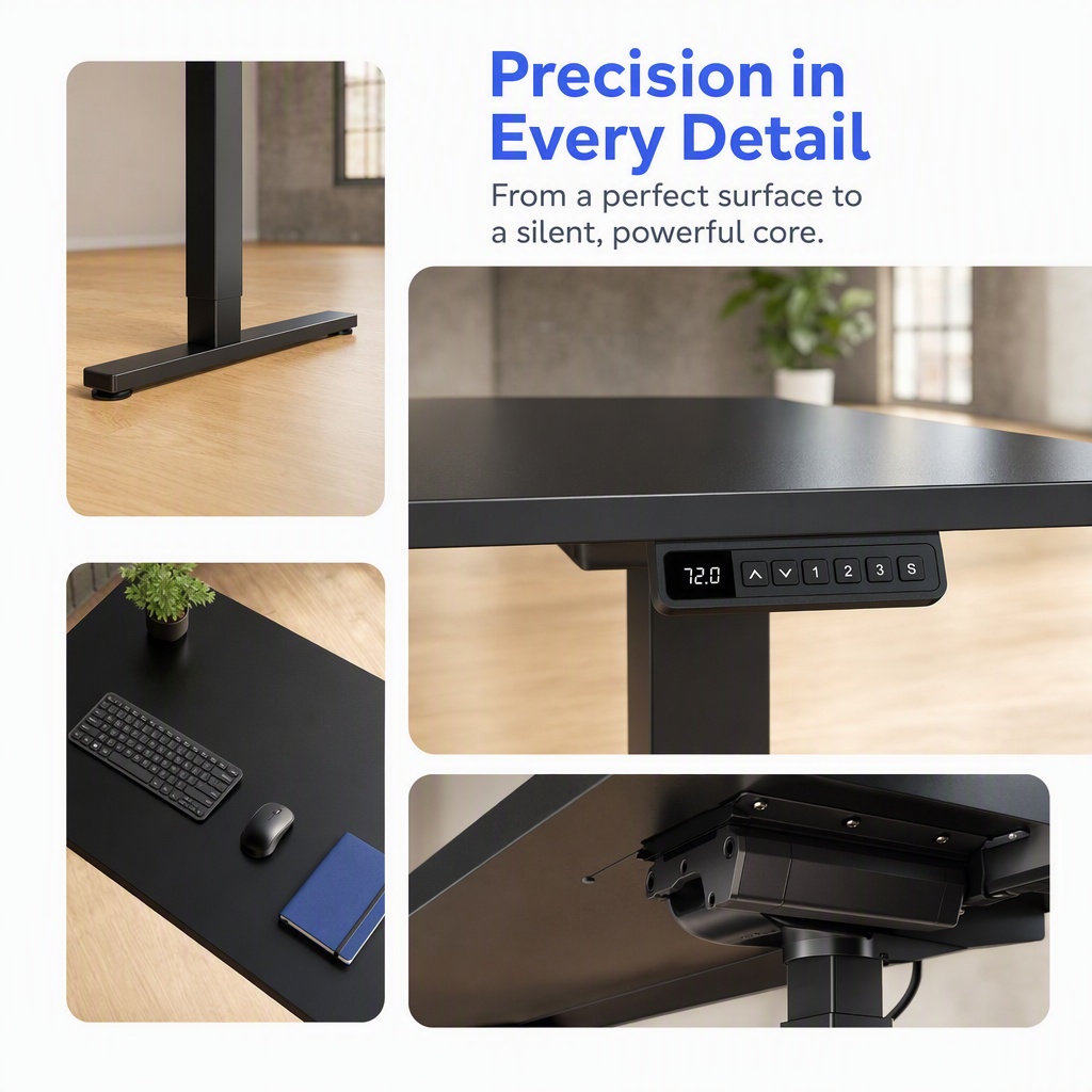 Электрический стол с регулируе – обзор и цена Desk Setup Height