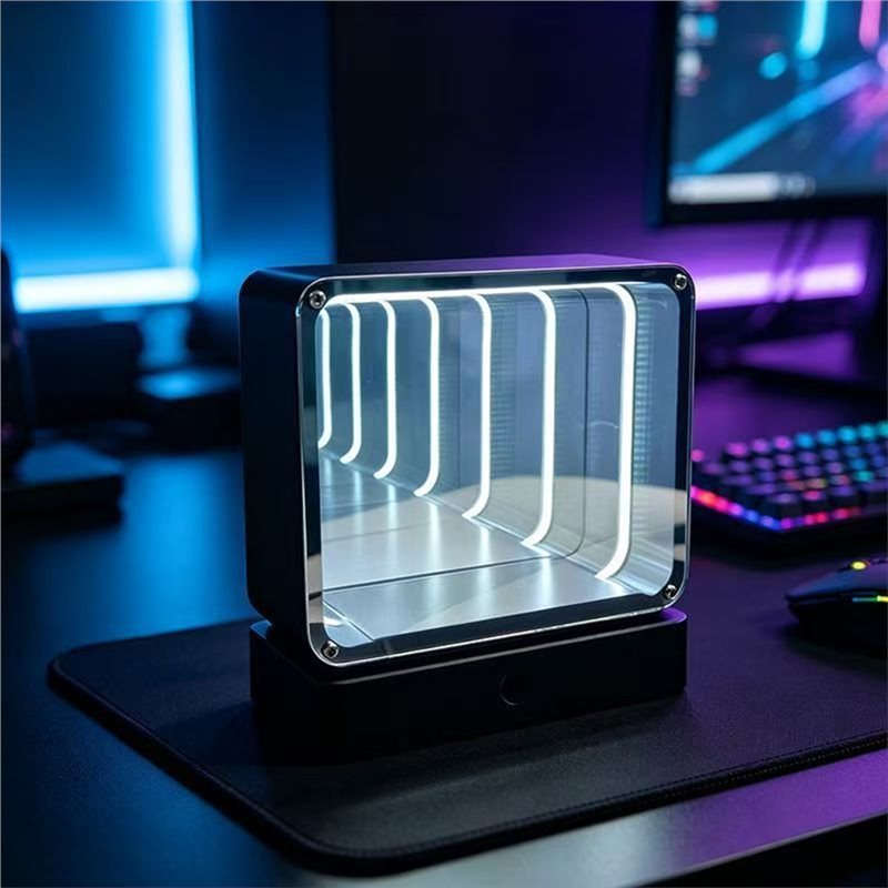 Настольная лампа A02F-4D с сен – обзор и цена Desk Setup Gaming