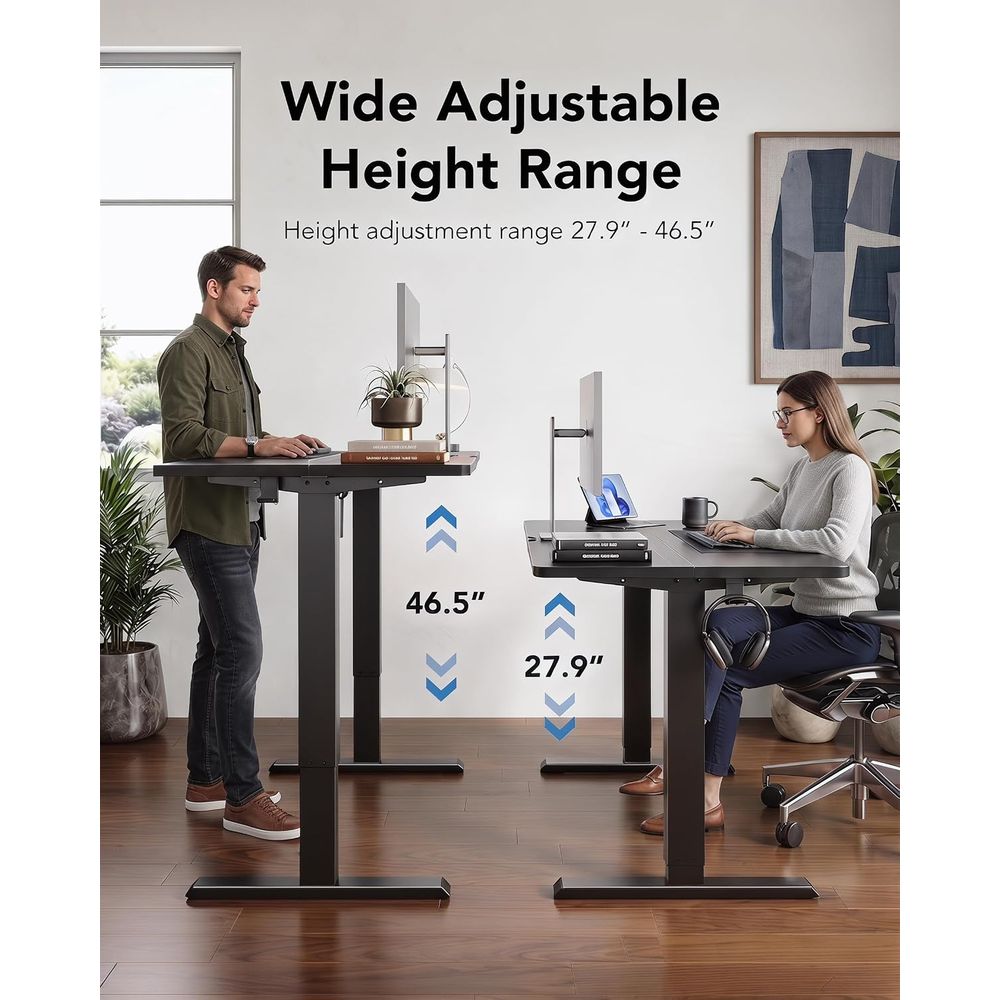 Электрический регулируемый по  – обзор и цена Desk Setup Height