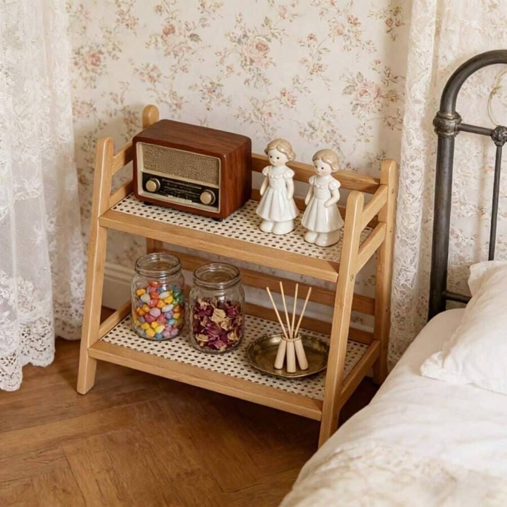 Двухуровневая бамбуковая полка – обзор и цена Desk Setup Wood