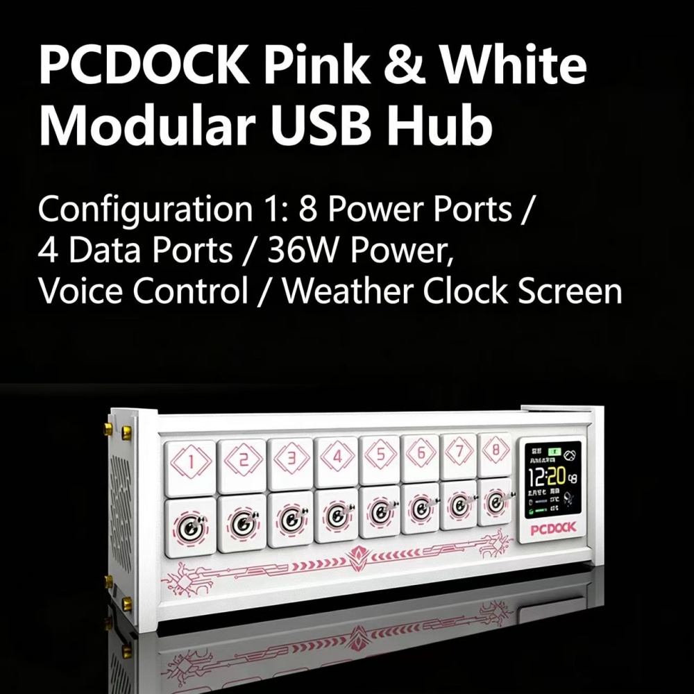Блок-органайзер PCDOCK: USB-ра – обзор и цена Desk Setup For Laptop
