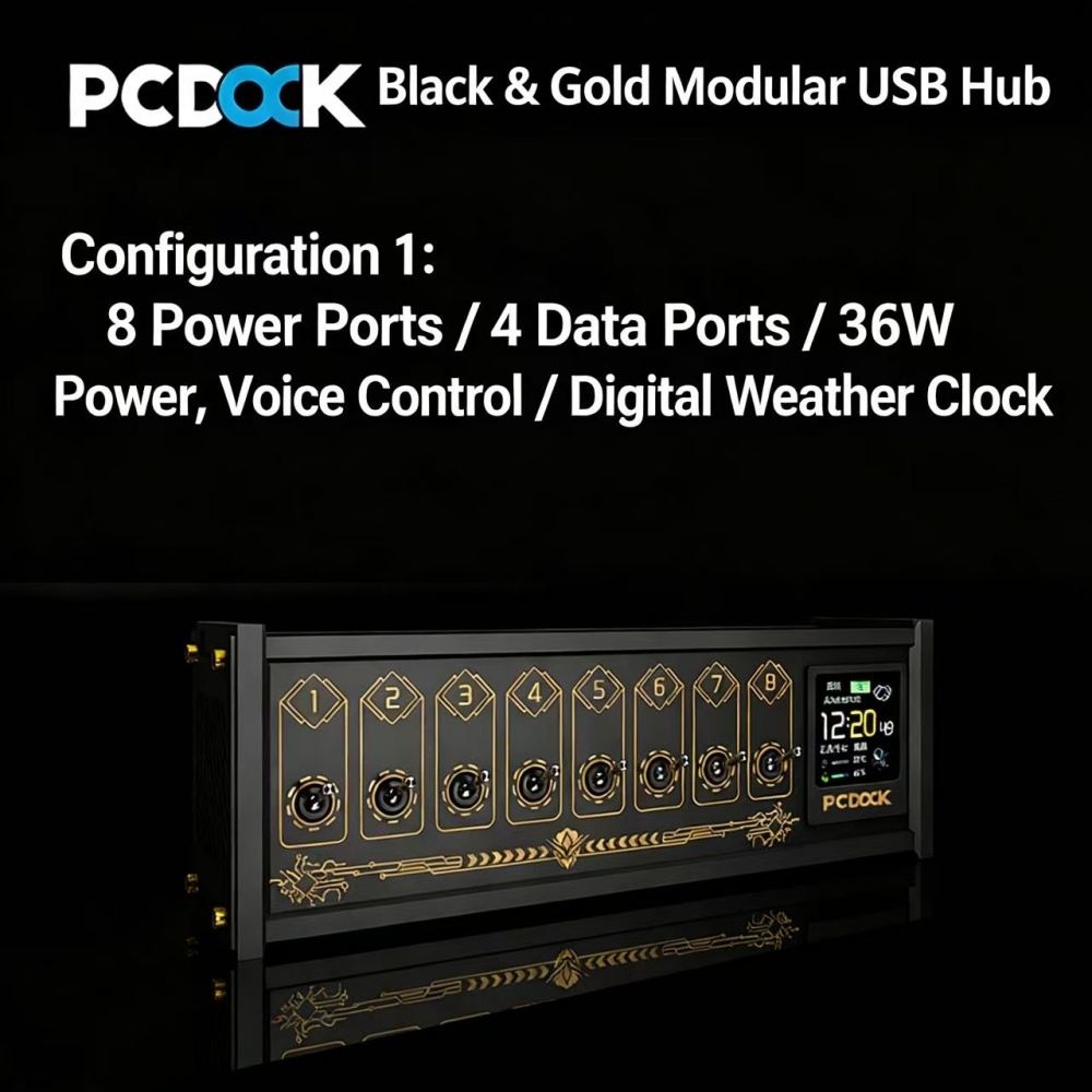 Блок-органайзер PCDOCK: USB-ра – обзор и цена Desk Setup For Laptop