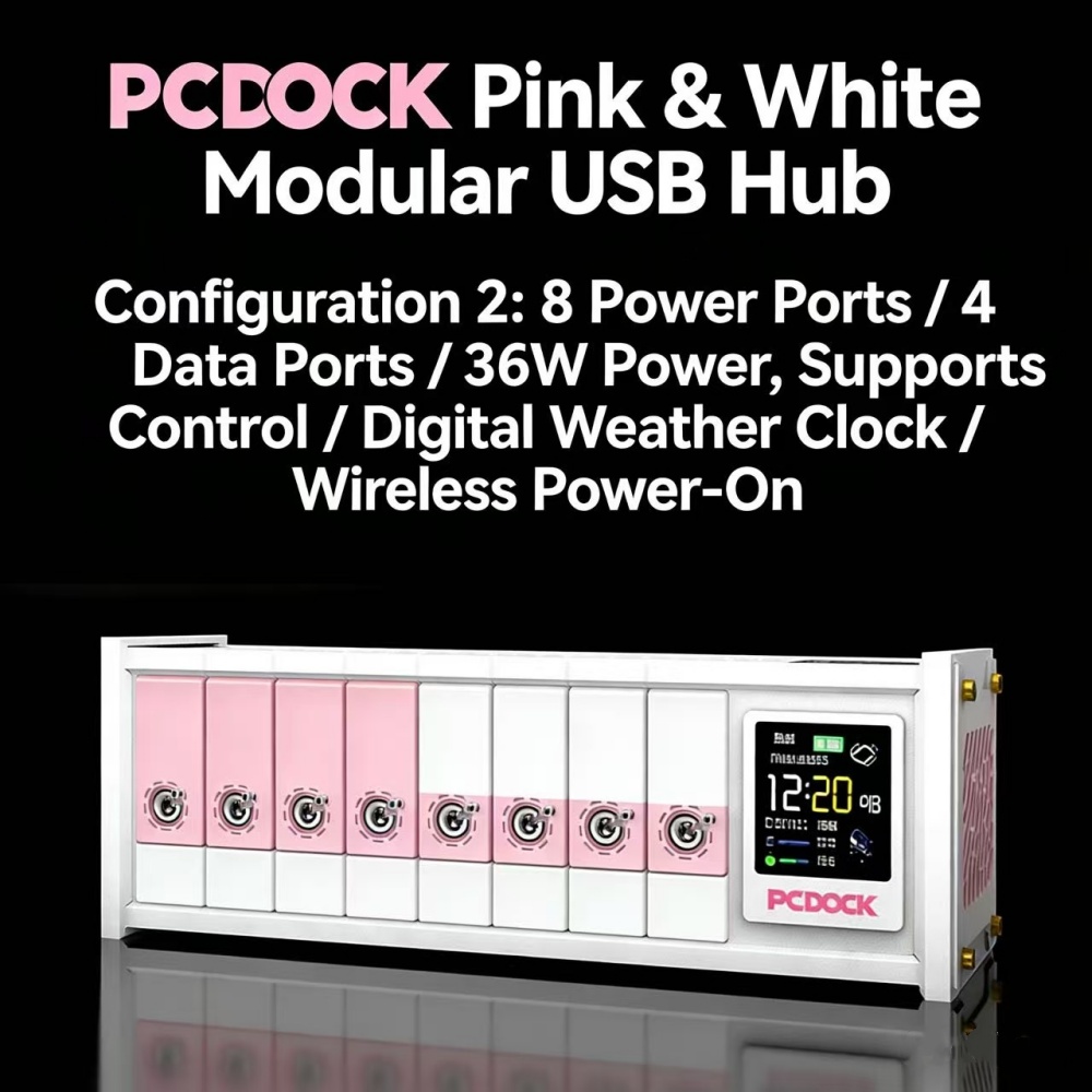 Блок-органайзер PCDOCK: USB-ра – обзор и цена Desk Setup For Laptop