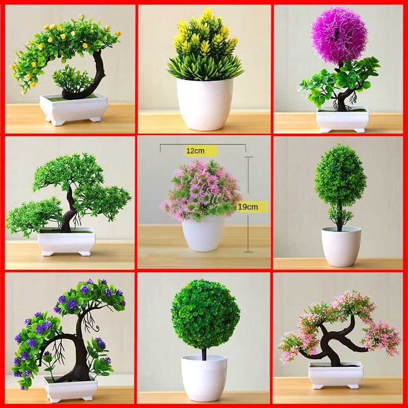 Искусственное миниатюрное дере – обзор и цена Desk Setup Plants