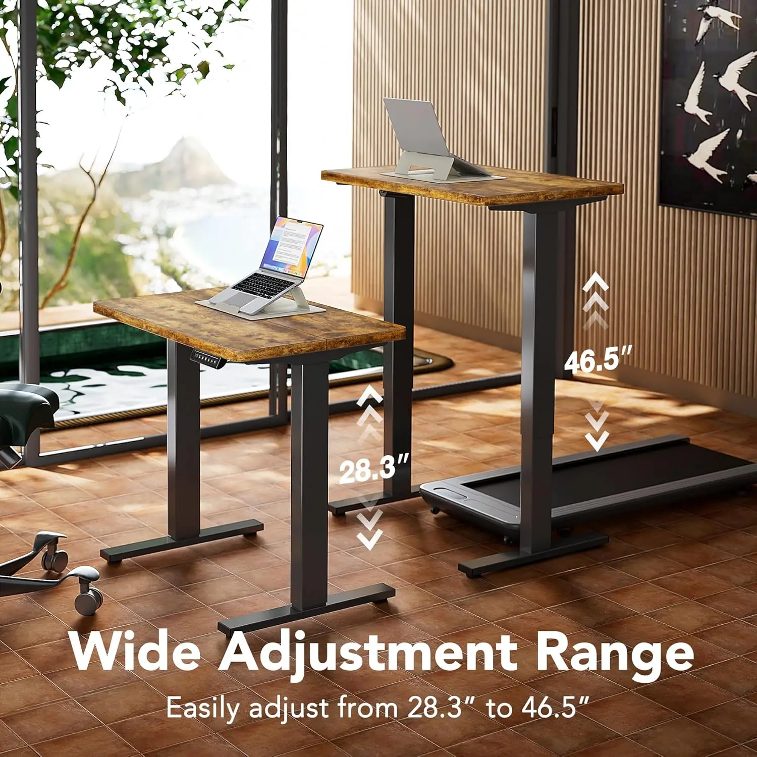 Электрический регулируемый по  – обзор и цена Desk Setup Height