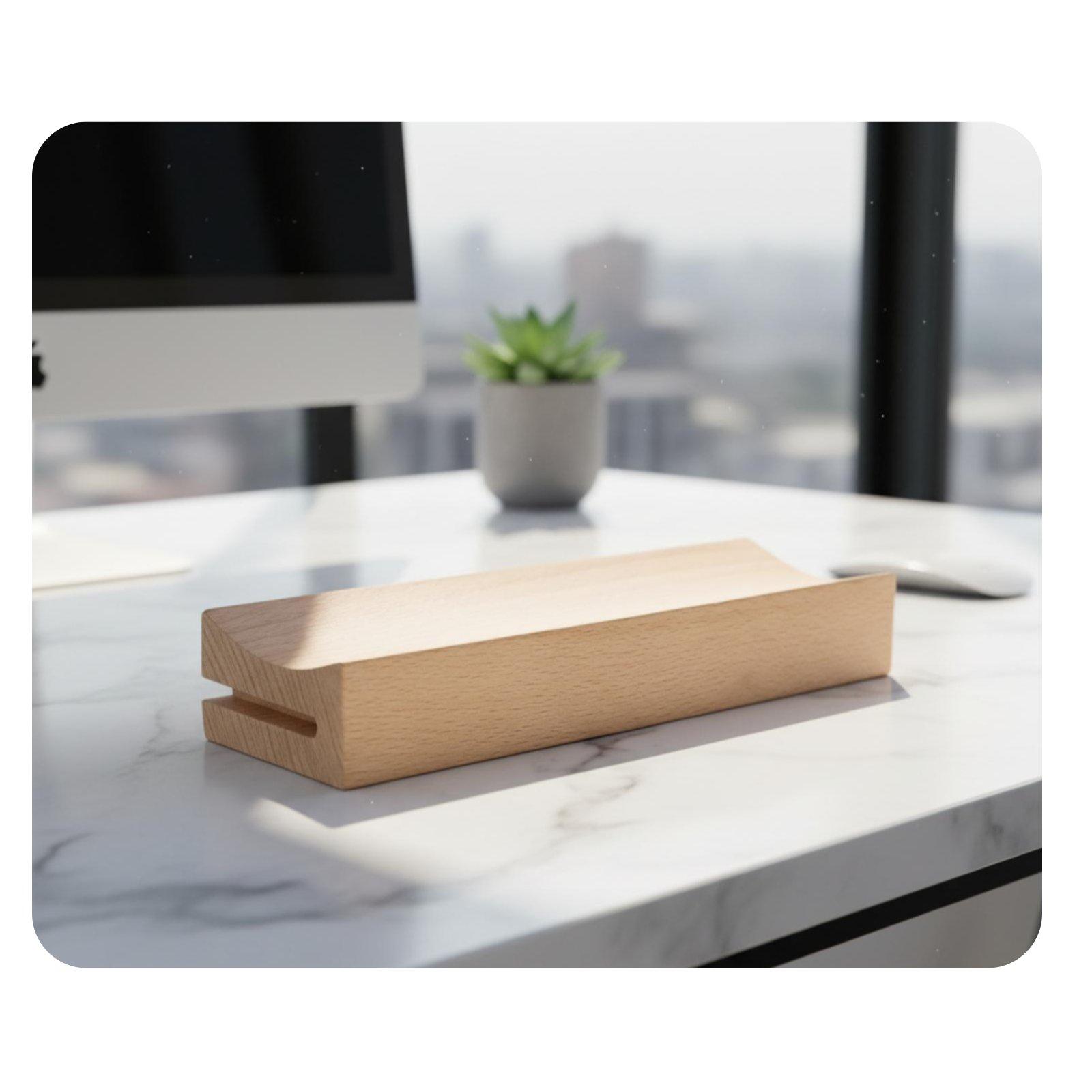 Деревянная подставка для кален – обзор и цена Desk Setup Wood