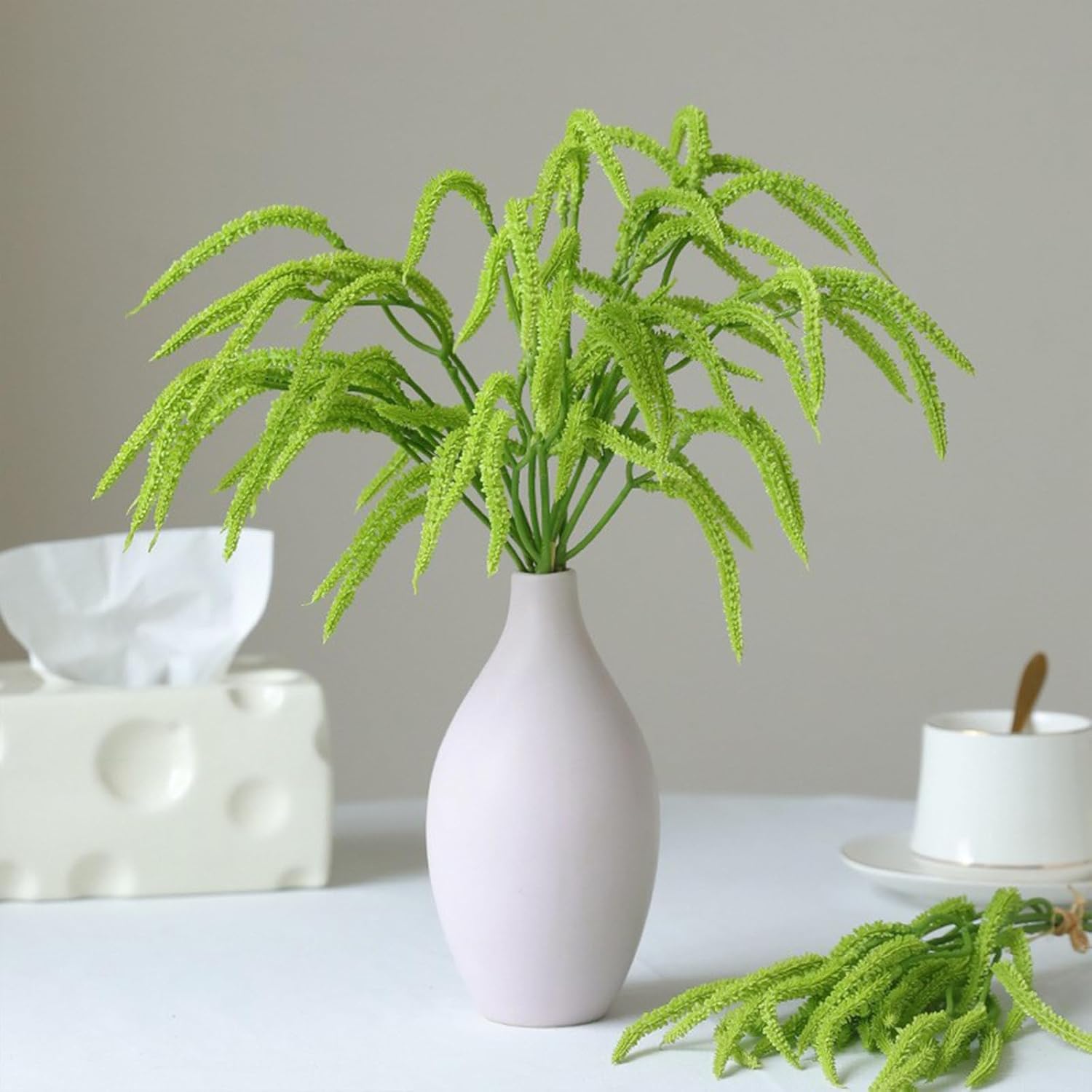 Искусственные растения: пушист – обзор и цена Desk Setup Plants