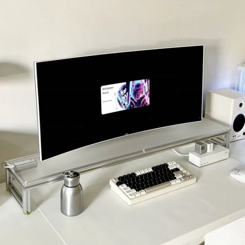 Алюминиевая подставка для мони – обзор и цена Desk Setup With Laptop And Monitor