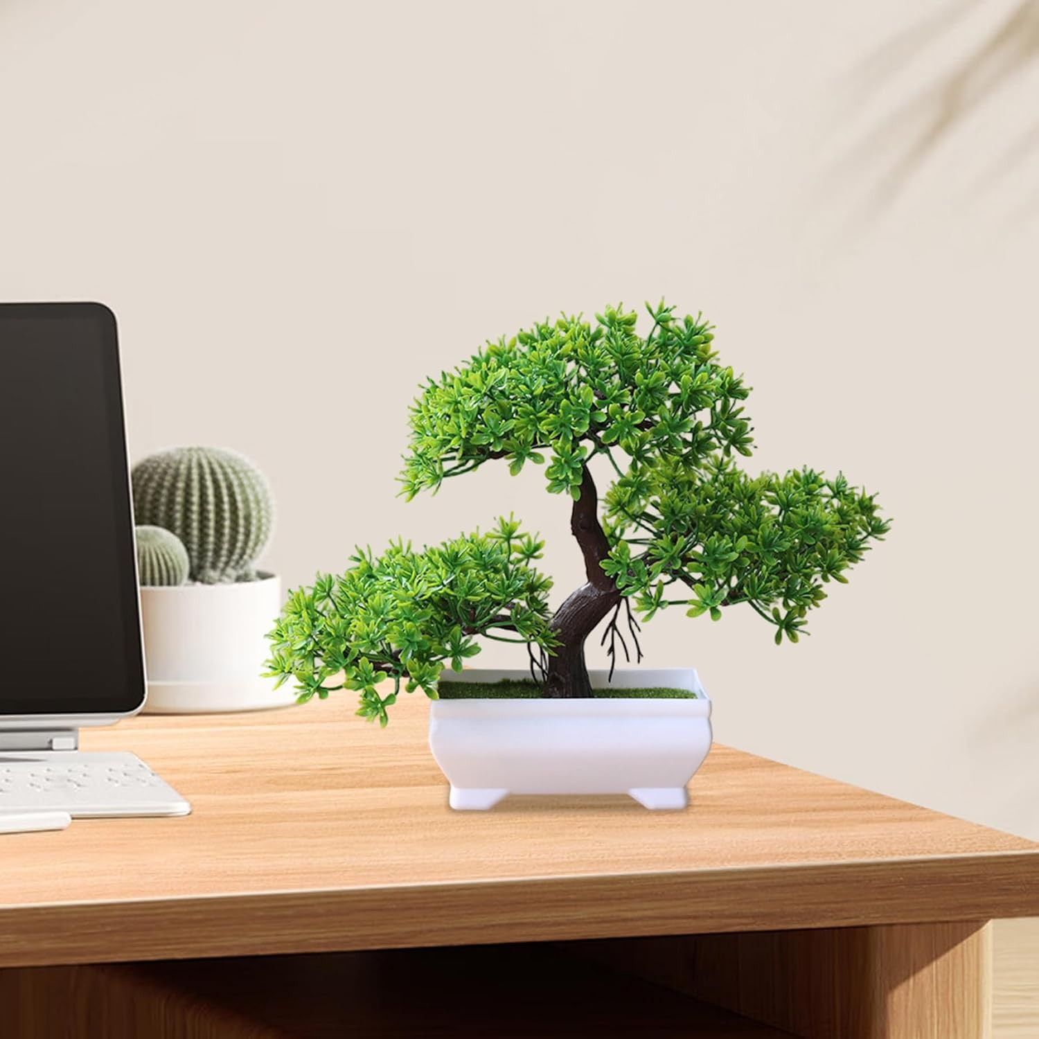 1/2 шт. Искусственное дерево б – обзор и цена Desk Setup Plants