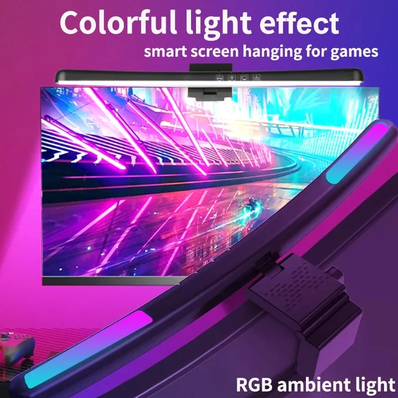 Светодиодная RGB-лампа для мон – обзор и цена Desk Setup Gaming